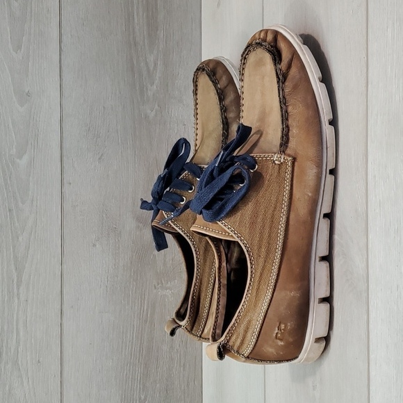 Bed Stu Mens Leather Loafer Slip on moc shoes sneakers sz 11 - Picture 3 of 13